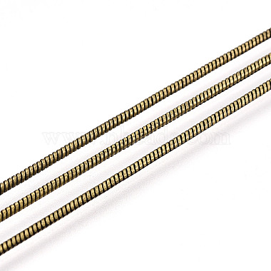 真鍮製の丸い蛇鎖(CHC-WH0014-02AB)-1