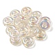 Placage uv perles acryliques irisées arc-en-ciel(OACR-P010-17E)-1