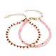 Ensemble de bracelets en perles et bracelets à breloques(BJEW-JB05742)-2