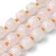 Natural Rose Quartz Beads Strands(G-Q010-A10-01)-1