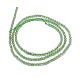 Естественный зеленый апатит бисер пряди(G-A177-04-05)-2