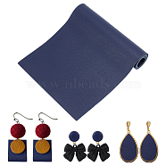 PU Leather, Garment Accessories, Prussian Blue, 67x20x0.15cm(DIY-GF0003-36C)