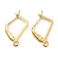 Rack Plating Brass Donut Bails, Donuthalter, Fit For Pi Disc Pendants Jewelry Making, Cadmium Free & Lead Free, Real 24K Gold Plated, 20x2mm, Hole: 1.8mm(KK-M257-23G)