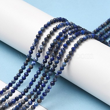 Natural Lapis Lazuli Beads Strands(G-K020-3mm-23)-4