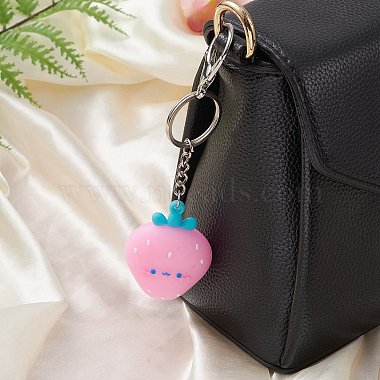 Fruit Theme PVC Pendants Keychain(KEYC-YW0001-15)-5