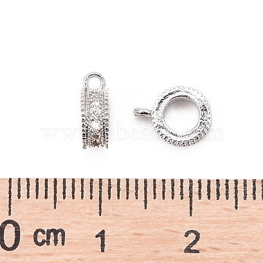 Rack Plating Brass Micro Pave Cubic Zirconia Tube Bails(X-ZIRC-I012-05P-RS)-4