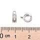 Стеллажное покрытие латунь микро паве кубический цирконий трубчатые поручни(X-ZIRC-I012-05P-RS)-4
