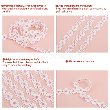 Nbeads Daisy Polyester Ribbons(FIND-NB0001-30B)-6