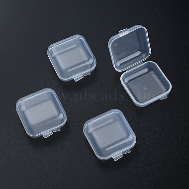 5 Compartment Clear Plastic Small Jewelry Organizer