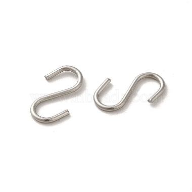 304 Stainless Steel S-Hook Clasp(STAS-C085-03A-P)-2