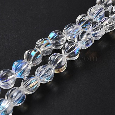 Transparent Glass Beads Strands(GLAA-F114-02B-10)-2