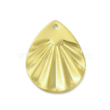 Textured 201 Stainless Steel Pendants(STAS-A069-03G)-2
