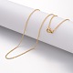 Ionenplattierung (IP) 304 Halskette aus Edelstahl(MAK-G004-05G)-1
