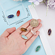 7Pcs 7 Styles Natural Mixed Gemstone Connector Charms(G-BBC0001-34)-3