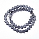 Non-magnetic Synthetic Hematite Beads Strands(G-F613-09)-1