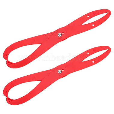 Red Plastic Rulers