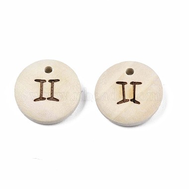 Pendentifs en bois au laser(WOOD-S053-51K)-2