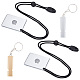 4Pcs Aluminum Alloy Double Frequency Whistles(FIND-NB0002-98)-1