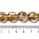 perles rondes plates faites à la main en sable doré et en sable argenté(FOIL-C001-02E)-4
