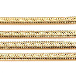 Handmade Ion Plating(IP) 304 Stainless Steel Herringbone Chains, Soldered, with Spool, Golden, 2x0.7mm, about 32.8 Feet(10m)/roll(STAS-P203-D02)