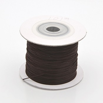 Nylon Thread, Coconut Brown, 0.4mm, about 109.36 yards(100m)/roll