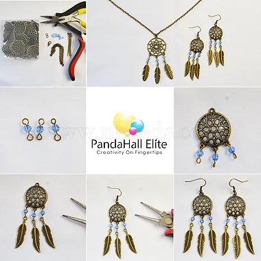 PandaHall Elite DIYジュエリー作り(DIY-PH0019-84AB)-7