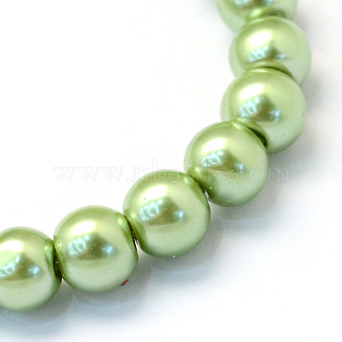 Baking Paint Glass Pearl Bead Strands(X1-HY-Q003-3mm-26)-2