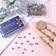 120Pcs 4 Styles 201 & 304 Stainless Steel Cup Peg Bails Charms(STAS-SC0006-06)-3