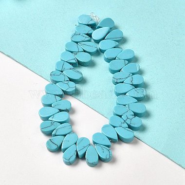 Synthetic Turquoise Beads Strands(G-B064-B48)-2
