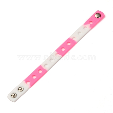 Hot Pink Silicone Bracelets