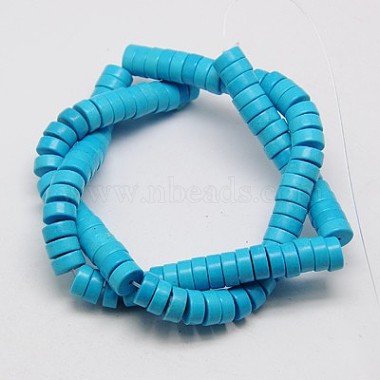 Synthetic Turquoise Beads Strands(TURQ-G110-8x4mm-06)-2