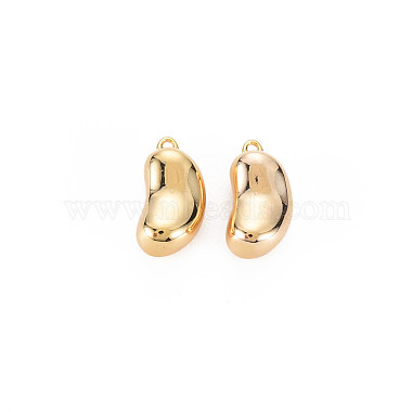 Real 18K Gold Plated Vegetables Brass Charms