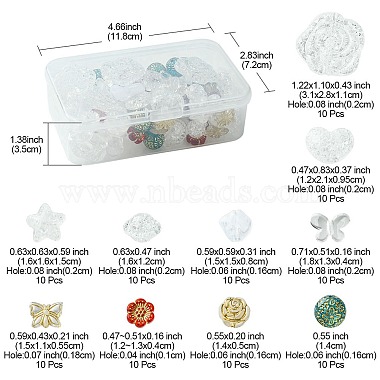 100Pcs 10 Style Acrylic Beads Sets(OACR-FS0001-47)-4