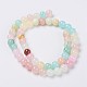 Natural Colorful Green Jade Beads Strands(X-G-G757-01-12mm)-1