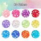 600pcs 12 couleurs perles acryliques transparentes(TACR-YW0001-34)-2