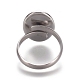 304 componentes de anillos de dedo de acero inoxidable(STAS-E482-18P)-2