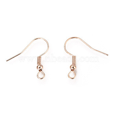 Rose Gold Iron Earring Hooks