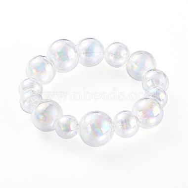 Clear AB Glass Bracelets