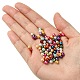 Chapelets de perles rondes en verre peint(X-HY-Q004-4mm-M)-2