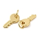 Rack Plating Brass Cubic Zirconia Charms(KK-Q795-07G)-2