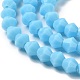 Opaque Solid Color Imitation Jade Glass Beads Strands(GLAA-F029-P4mm-12)-3