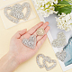 6Pcs 6 Style Heart Glitter Hotfix Rhinestone(DIY-FG0002-28)-3