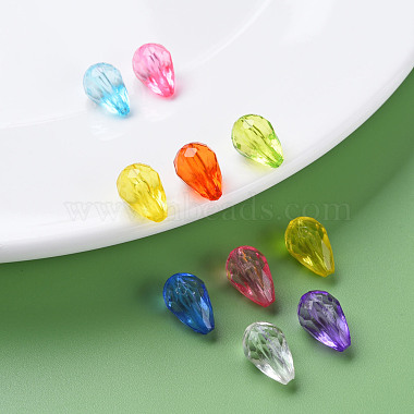 Perles en acrylique transparente(X-MACR-S373-59B)-6