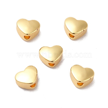 Rack Plating Brass Beads(KK-P095-23G)-2