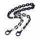 Personalized Acrylic & CCB Plastic Cable Chain Necklaces(X-NJEW-JN02824-02)-1