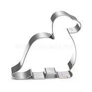 304 Stainless Steel Cookie Cutters, Cookies Moulds, DIY Biscuit Baking Tool, Dinosaur, Stainless Steel Color, 73x67mm(DIY-E012-41)