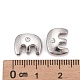 Alphabet Slide-On Charms für Armband Armband machen(ALRI-O012-E-NR)-3