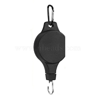 Plastic Outdoor Hook, Black, 19.5x7.3x2.5cm(TOOL-WH0132-31B)