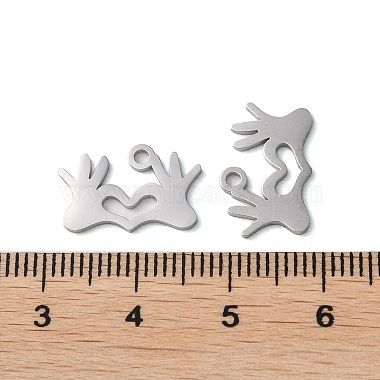 304 Stainless Steel Charms(STAS-F300-11P)-3
