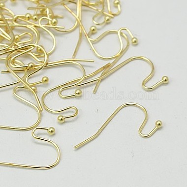 Golden Brass Earring Hooks